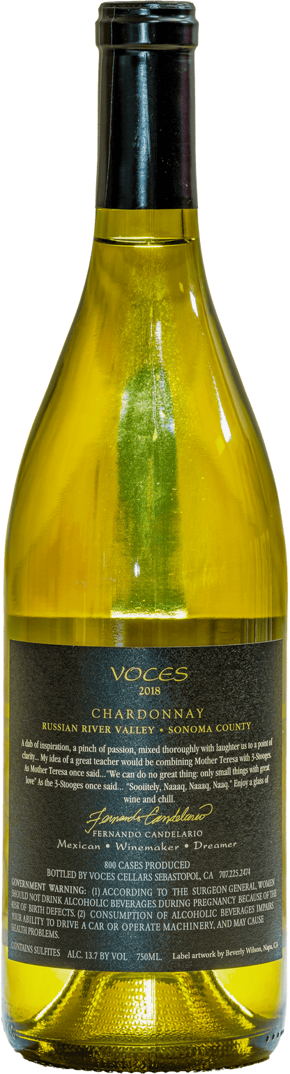 2018 Voces Chardonnay