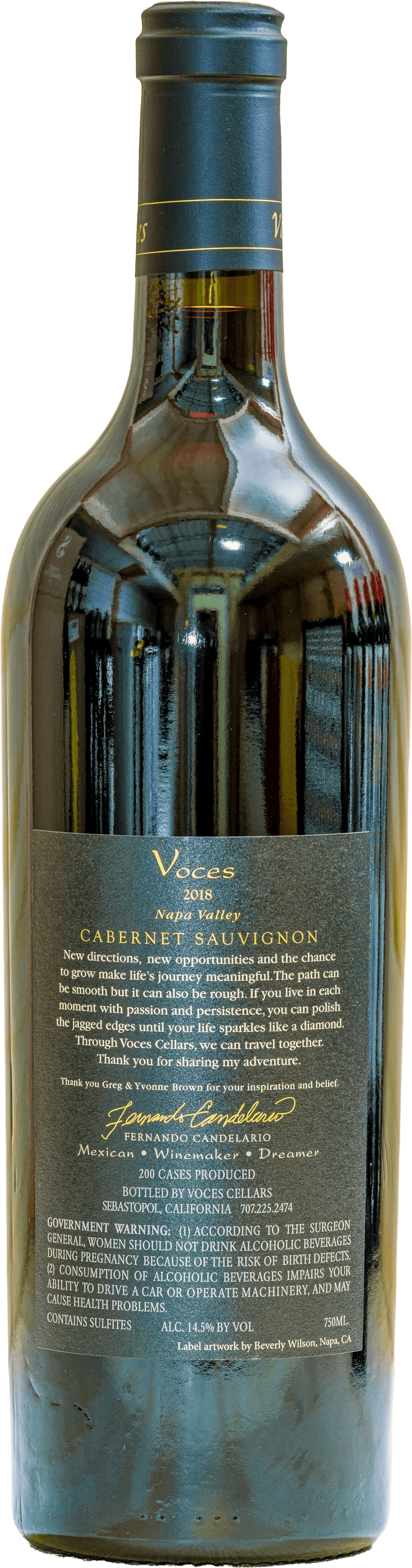 2019 Voces Napa Cabernet Sauvignon