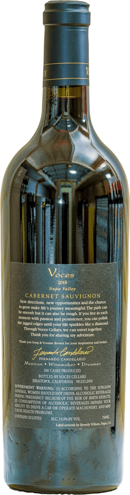 2019 Voces Napa Cabernet Sauvignon